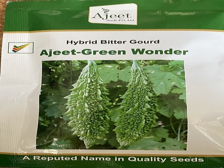 Bitter Gourd Green Wonder(Ajeet Seeds)