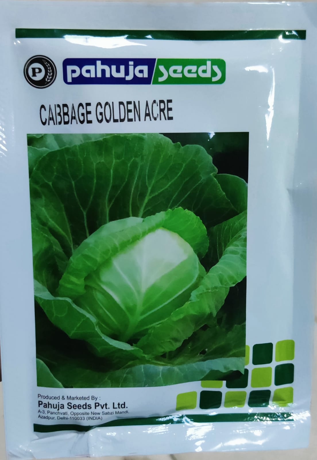 Cabbage Golden Acre (Pahuja Seeds)