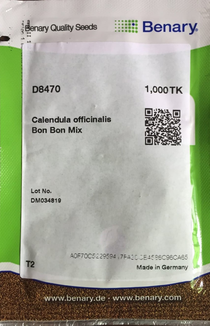 Calendula Officinialis Bon Bon Mix (Benary Quality Seeds)