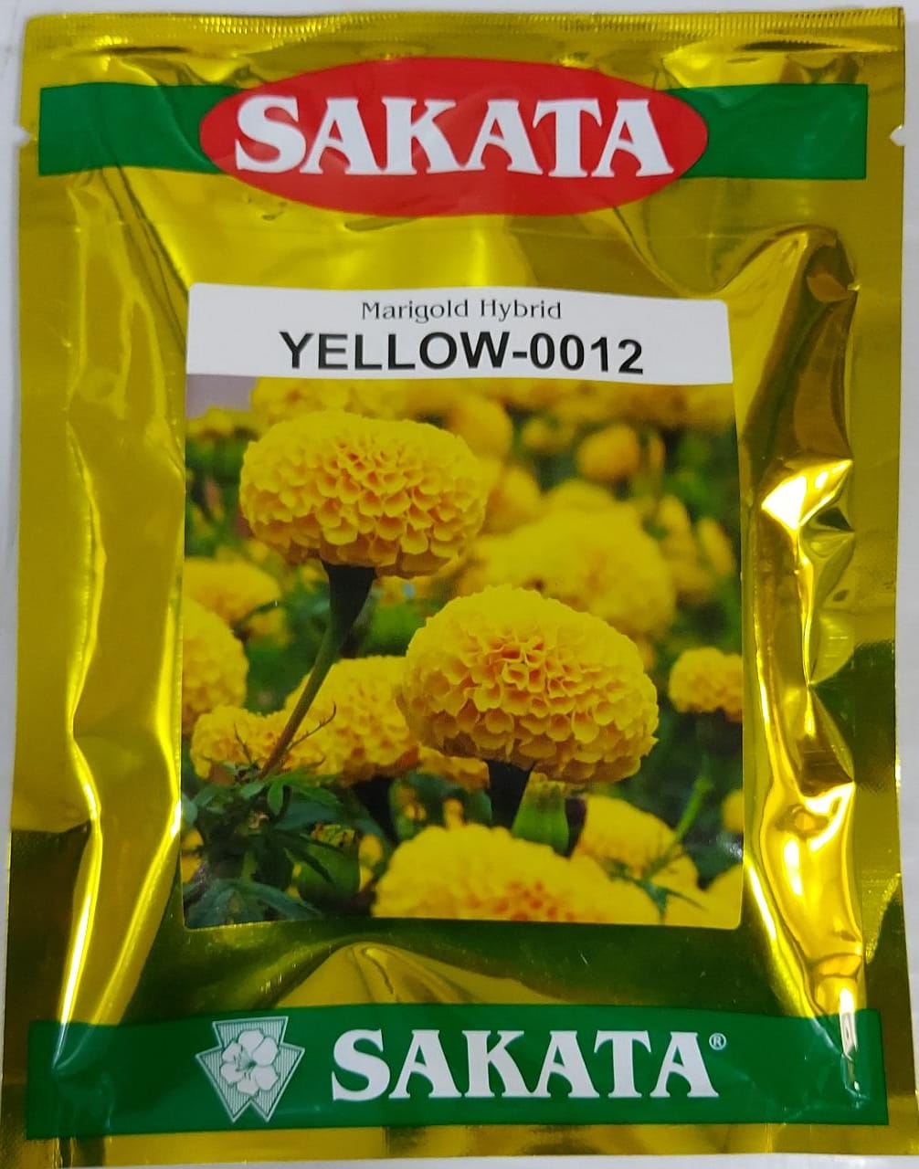 Marigold Yellow-0012 (Sakata Seeds)